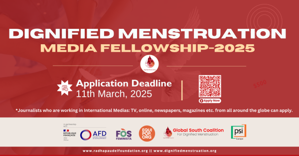 Dignified Menstruation Media Fellowship 2025