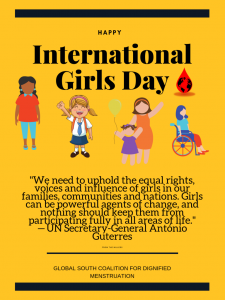 International Girls day, October 11th